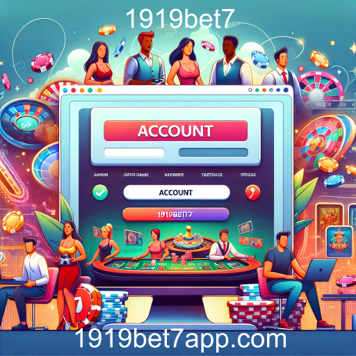Explore a Categoria 'Conta' no 1919bet7: Uma Nova Era de Jogos Online