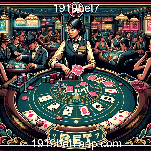 Explore a Categoria 'Ao Vivo' do 1919bet7: A Emoção dos Cassinos na Sua Tela